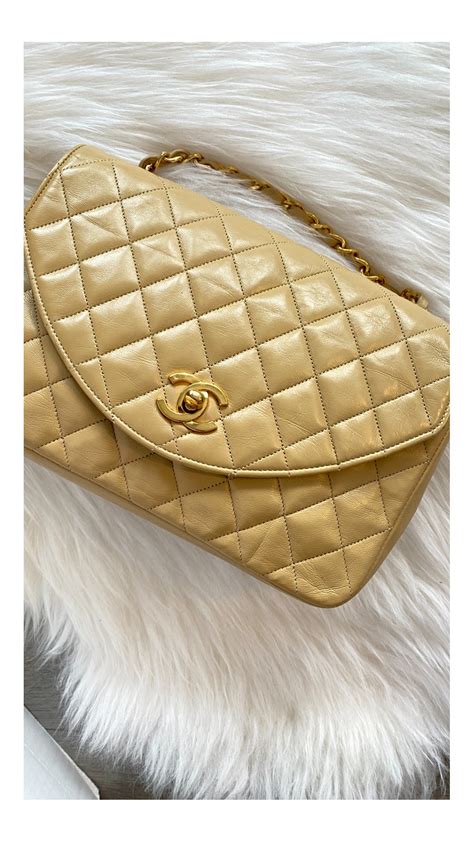 Chanel Vintage Half Moon Bag 